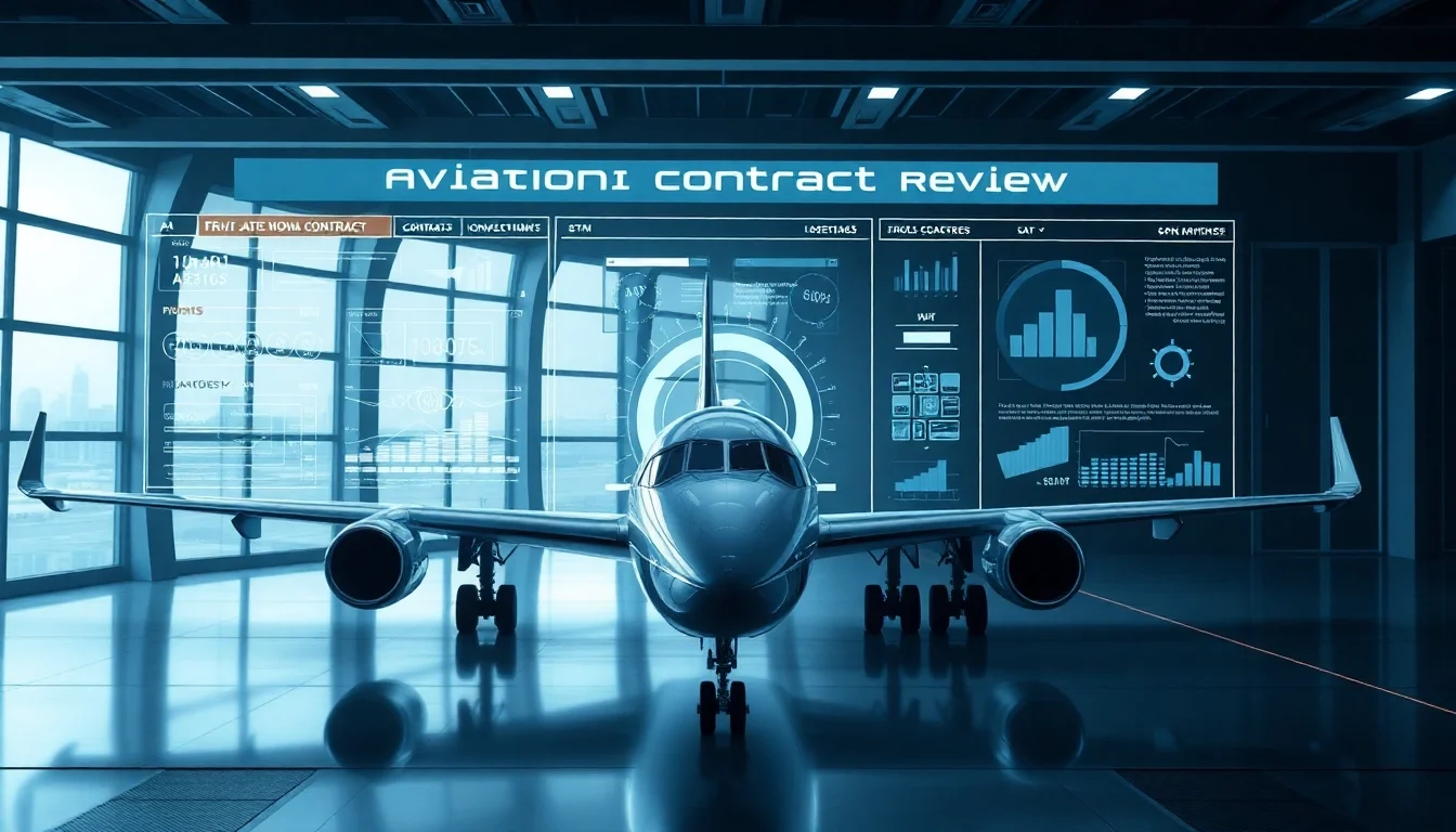 Streamline your contract review process with our AI-powered engine, providing personalized recommendations and automation for the aviation industry.