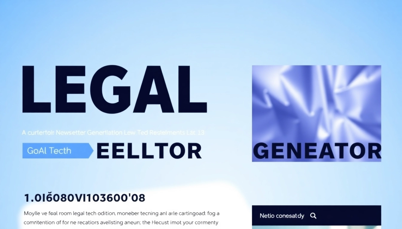 Boost your legal tech knowledge with an automated newsletter generator. Get expert insights, competitor analysis & actionable data to stay ahead in the industry.