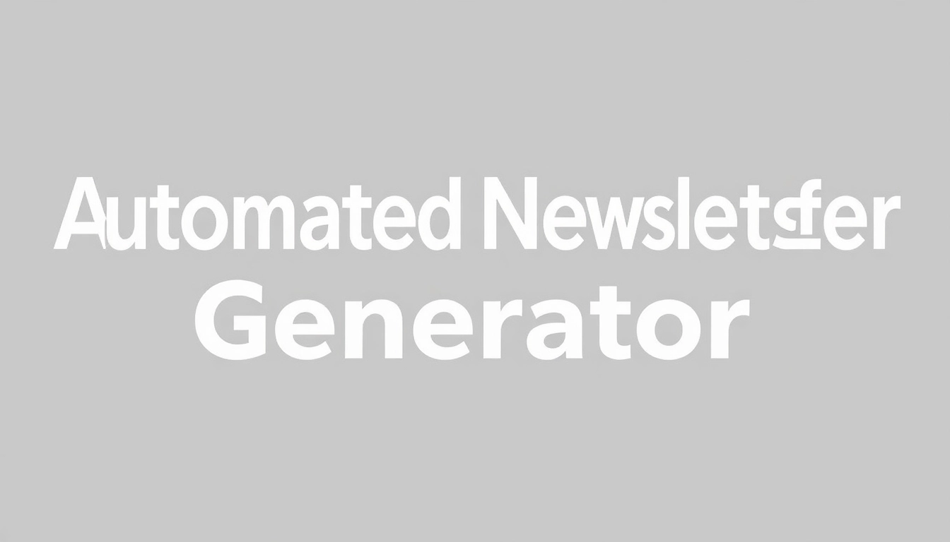 Effortlessly create meeting summaries with our automated newsletter generator, saving time and enhancing collaboration in EdTech platforms.
