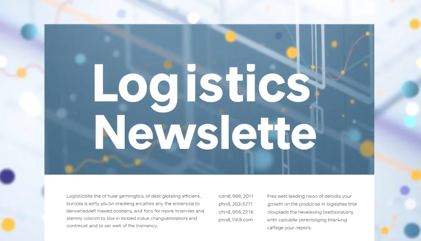 Automate your logistics news and stay ahead with our AI-powered newsletter generator, producing high-quality SEO content in real-time.