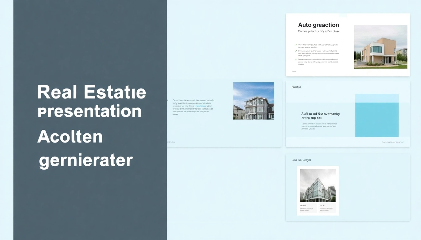 Generate professional, interactive presentation decks with ease. Automate your real estate technical documentation and boost sales with our cutting-edge tool.
