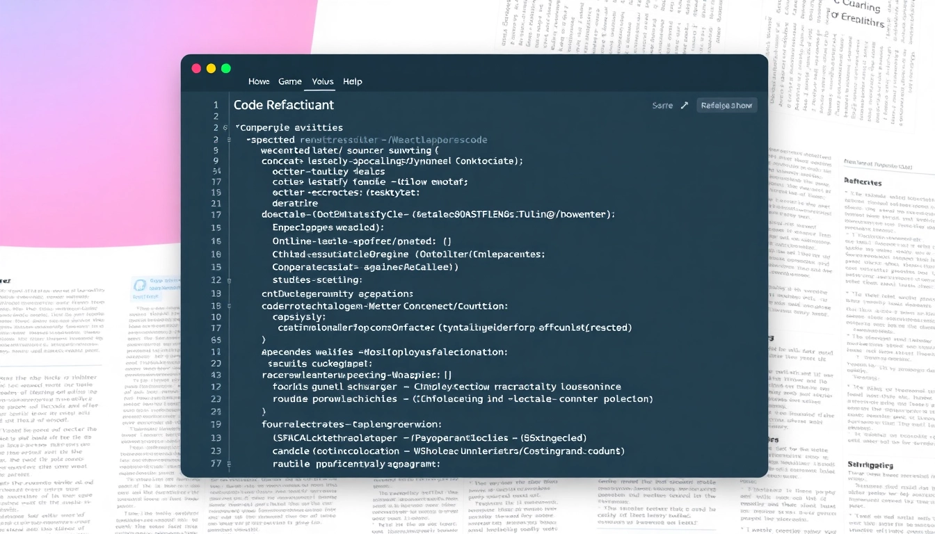 Streamline your brand's tone and style across multiple channels with our AI-powered code refactoring assistant, ensuring consistent voice in media and publishing.