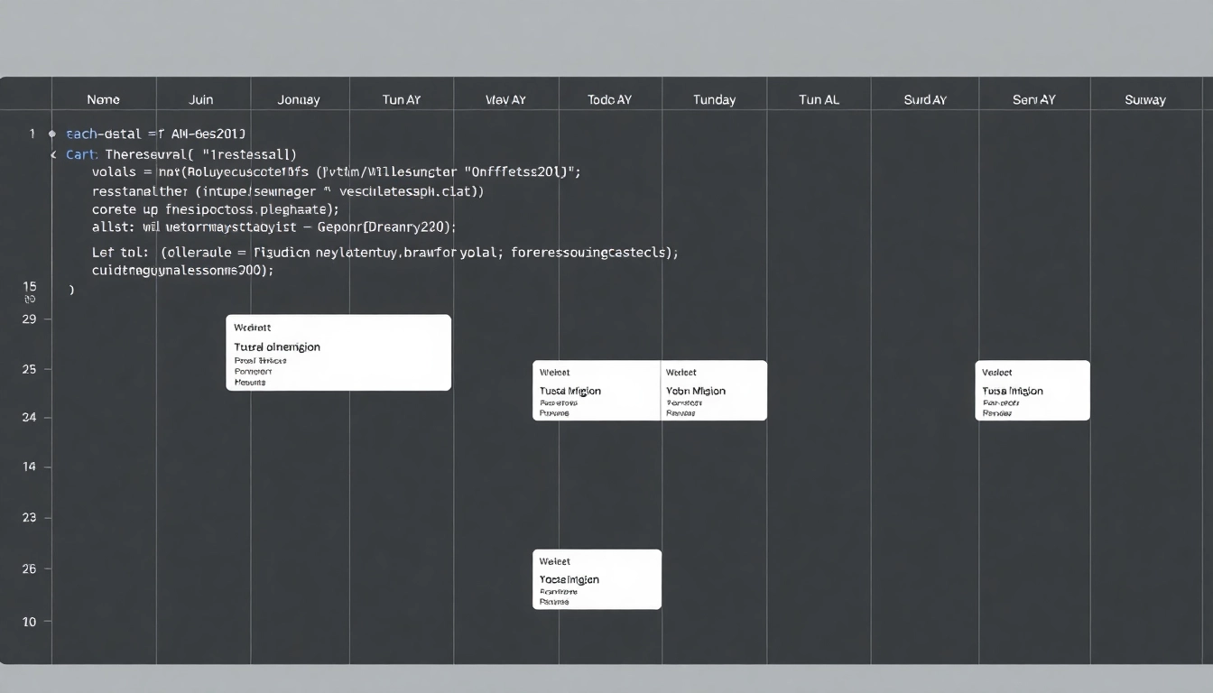 Streamline your calendar scheduling with our intuitive code refactoring assistant, designed specifically for product managers to optimize productivity and reduce errors.
