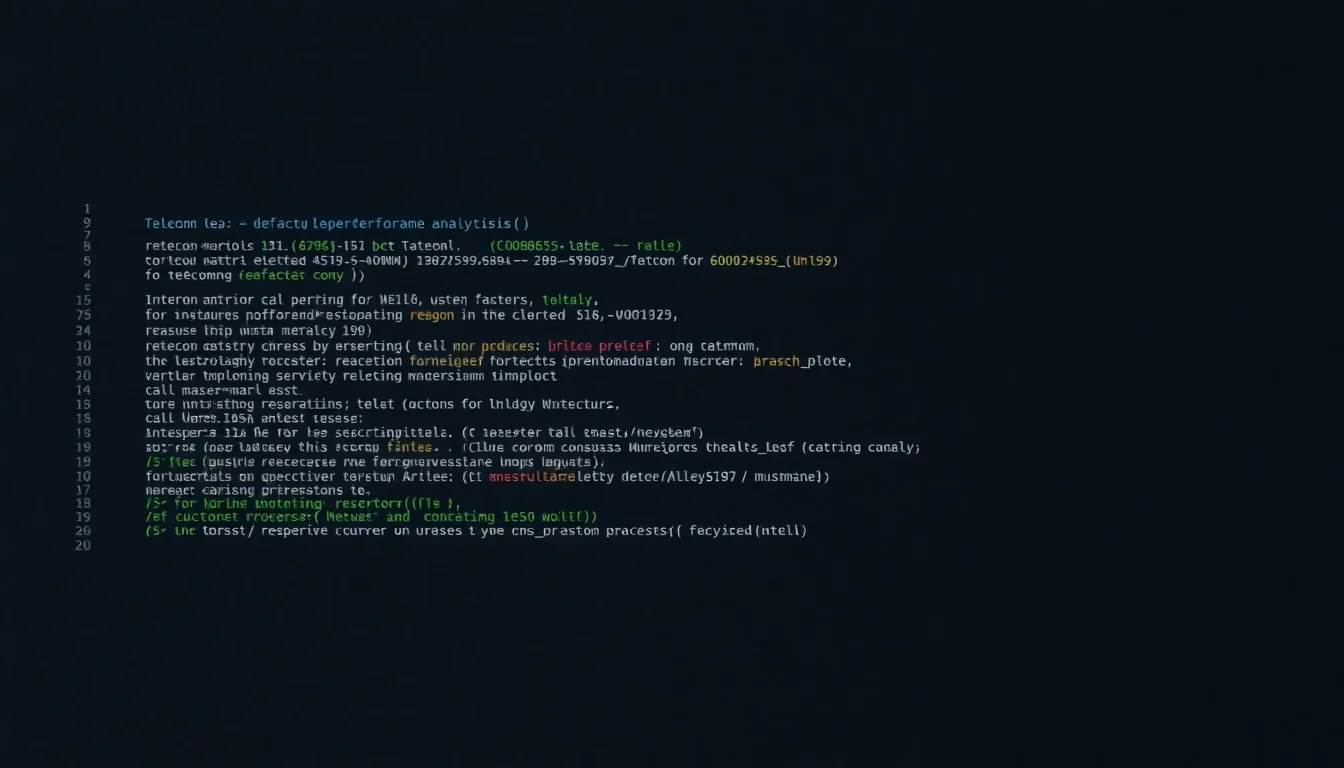 Optimize network performance with our AI-powered code refactoring assistant, designed to streamline telecom analytics and unlock data insights.