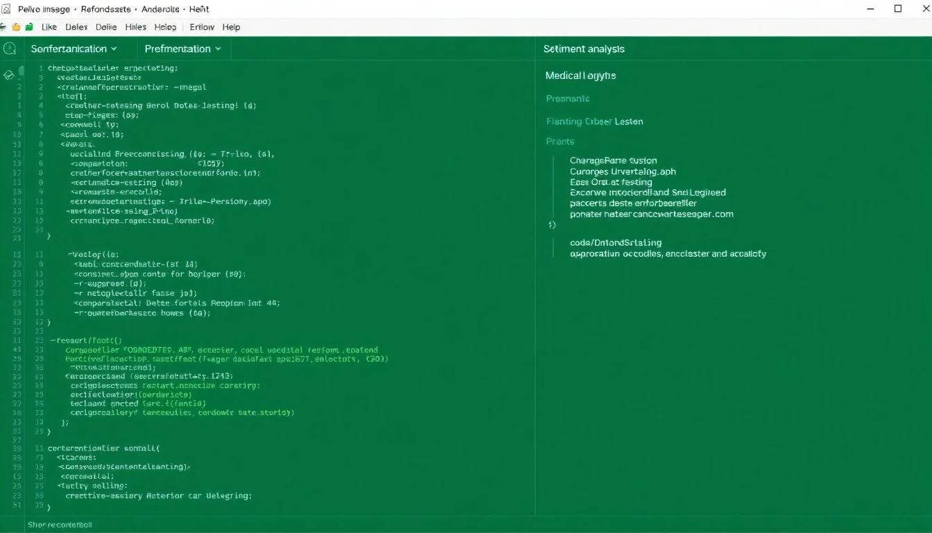 Streamline sentiment analysis in healthcare with our intelligent code refactoring assistant, reducing errors and improving model accuracy.