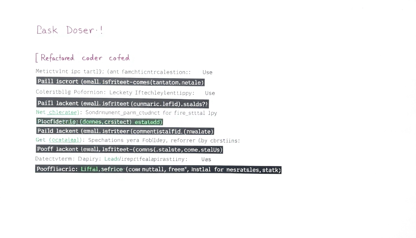 Streamline your marketing process with our code refactoring assistant, designed to improve vendor evaluations and boost efficiency.