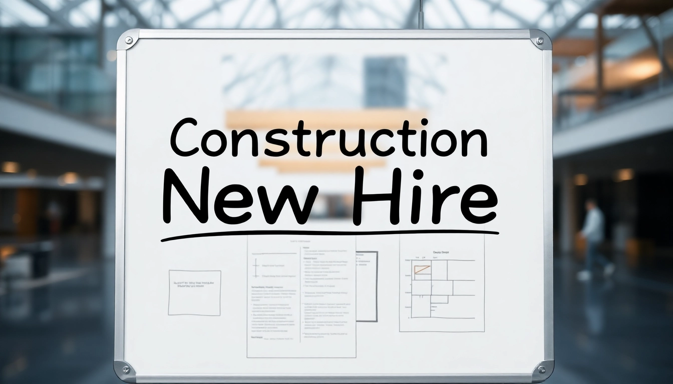 Boost construction efficiency with customized AI-powered document collection solutions for new hires, streamlining onboarding and compliance processes.