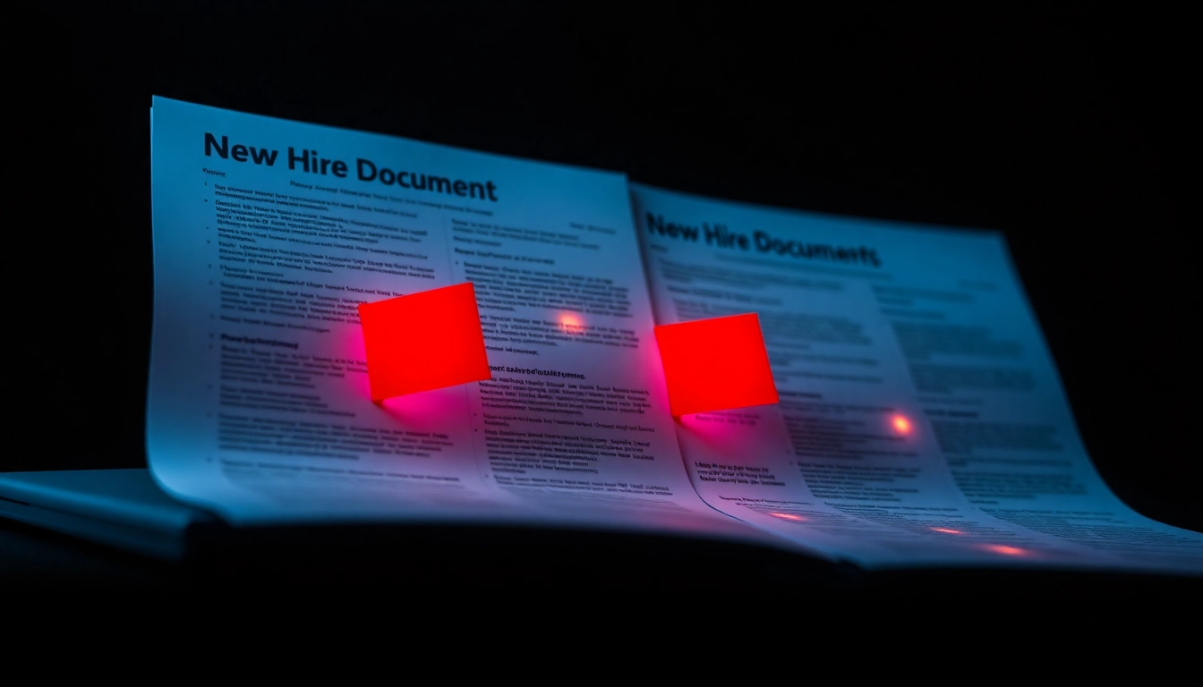 Monitor and identify new hires with precision. Real-time anomaly detection for e-commerce HR documents ensures compliance and reduces risk.