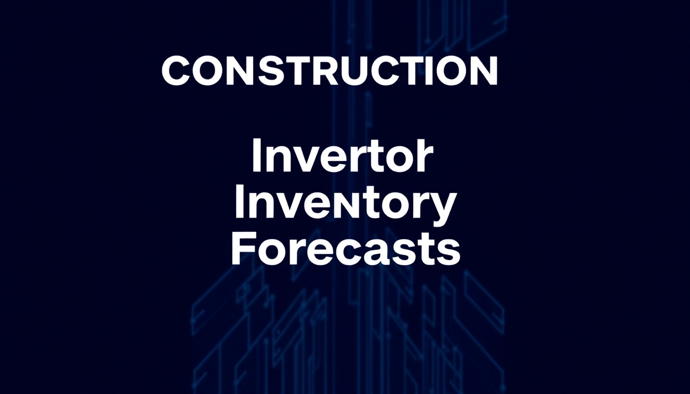 Streamline your construction project's forecasting with our cutting-edge text summarizer, providing accurate and up-to-date inventory management insights.